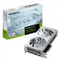 Placa gráfica GIGABYTE GeForce RTX 5060 EAGLE OC ICE 8G - 8GB GDDR7, 128bit, PCI-E 5.0, 2550 MHz de frequência do núcleo, 3 x DisplayPort, 1 x HDMI, GV-N5060EAGLEOC ICE-8GD