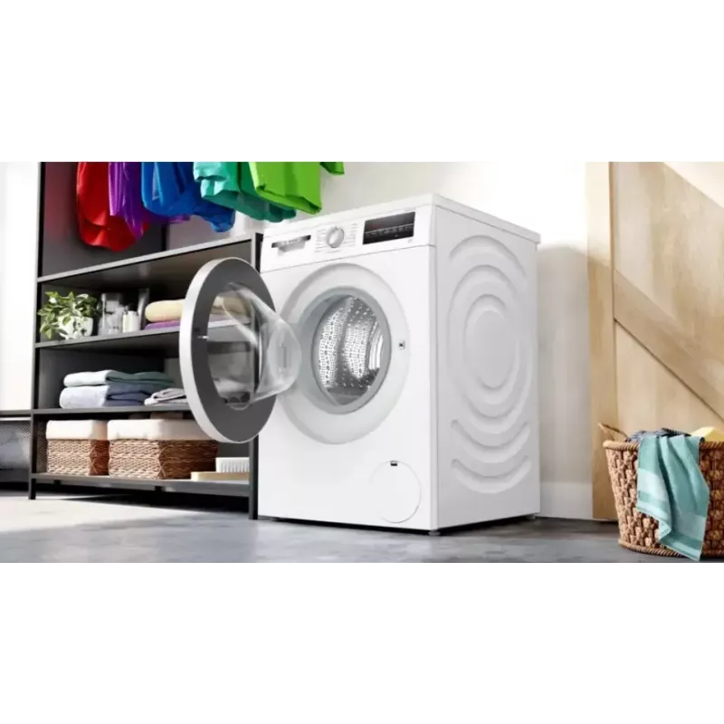 Máquina de lavar roupa Bosch WUU28T10PL, carga frontal, capacidade 8–9 kg, 1400 rpm, classe de eficiência energética A