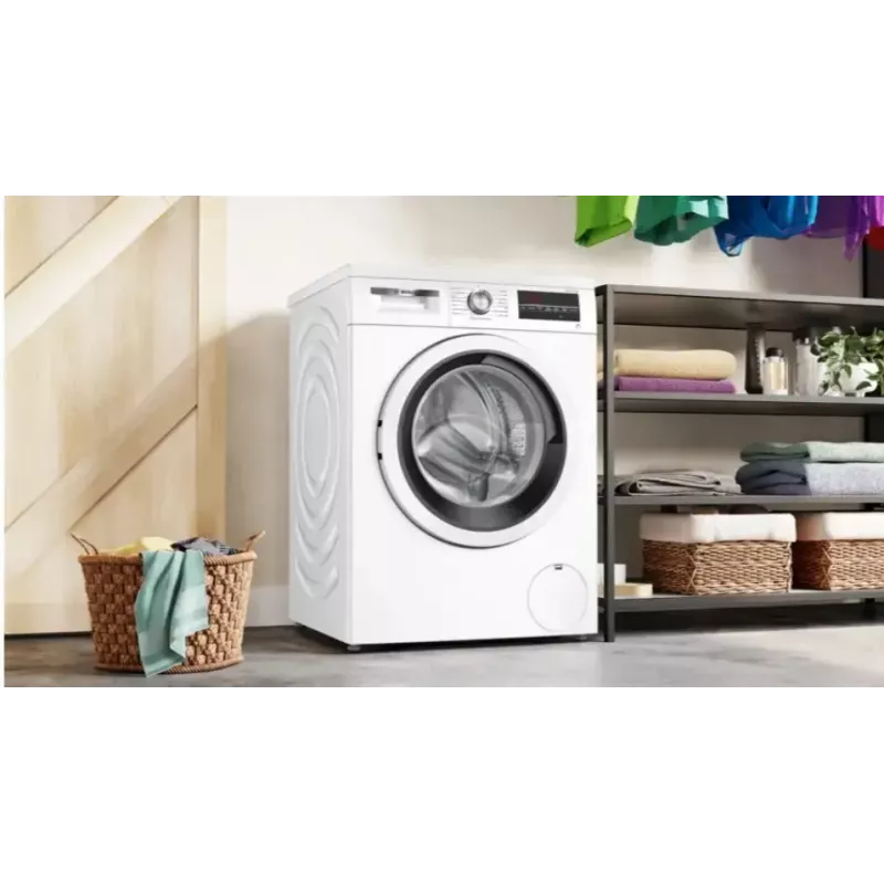 Máquina de lavar roupa Bosch WUU28T10PL, carga frontal, capacidade 8–9 kg, 1400 rpm, classe de eficiência energética A