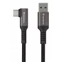 Cabo USB GENESIS NVC-2220 USB 3.2 Gen 1 (3.1 Gen 1) 3 m USB A USB C preto, cinzento