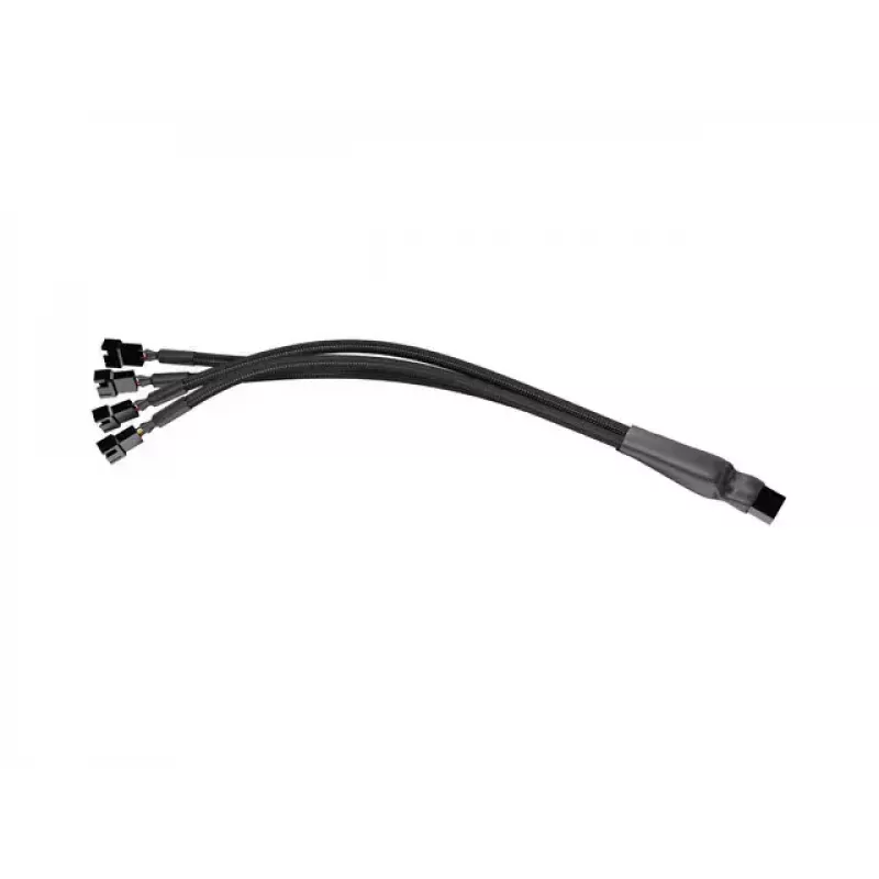 Caixa rack Lanberg SC01-5204-12B 4U preta 5 ventoinhas