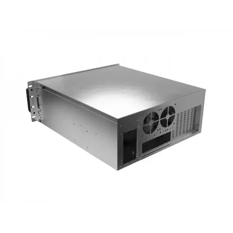 Caixa rack Lanberg SC01-5204-12B 4U preta 5 ventoinhas