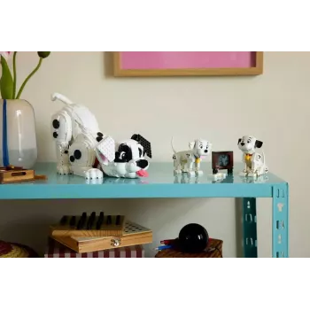 Brinquedo de construção LEGO Disney Classic Puppies Lucky e Penny Set 43271, 268 peças, altura 90 mm, idade 6+