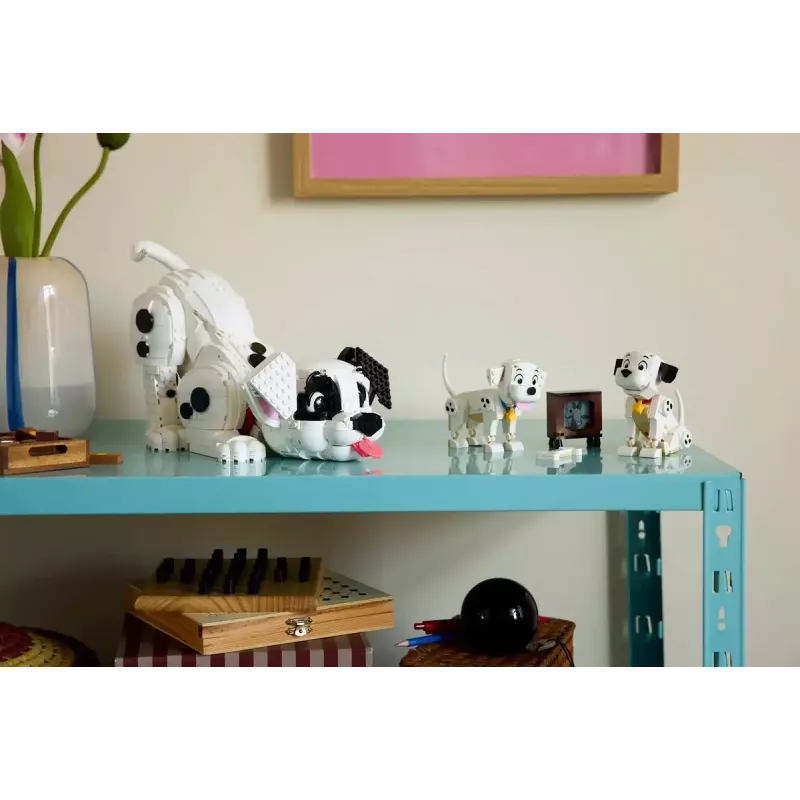 Brinquedo de construção LEGO Disney Classic Puppies Lucky e Penny Set 43271, 268 peças, altura 90 mm, idade 6+