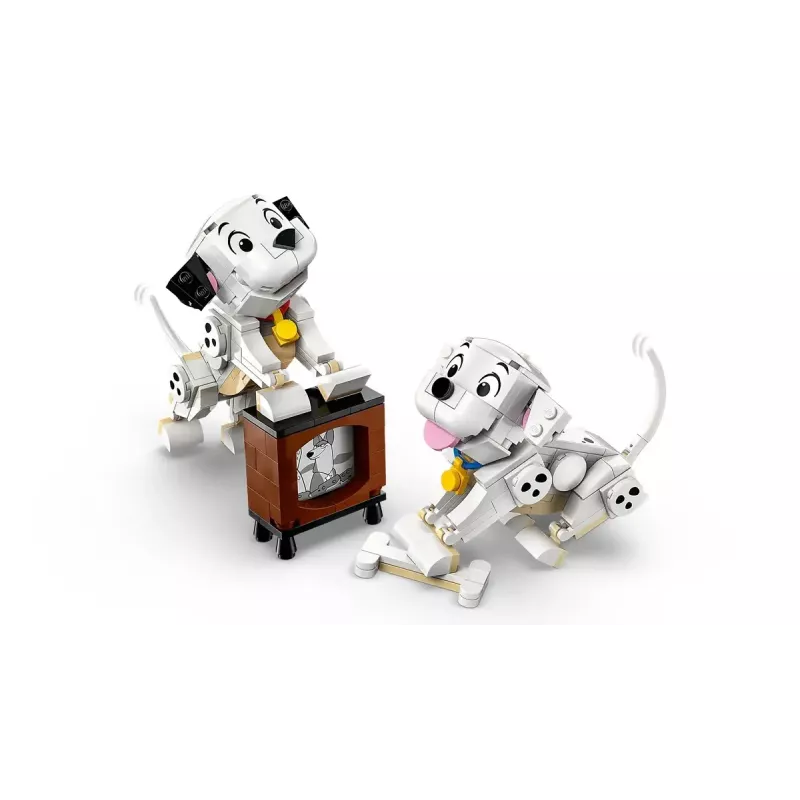 Brinquedo de construção LEGO Disney Classic Puppies Lucky e Penny Set 43271, 268 peças, altura 90 mm, idade 6+