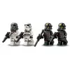 Brinquedo de construção LEGO Star Wars Set 75412 Death Trooper Night Trooper, 119 peças, 4 minifiguras, modelo 60×90×70 mm
