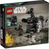 Brinquedo de construção LEGO Star Wars Set 75412 Death Trooper Night Trooper, 119 peças, 4 minifiguras, modelo 60×90×70 mm