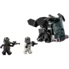 Brinquedo de construção LEGO Star Wars Set 75412 Death Trooper Night Trooper, 119 peças, 4 minifiguras, modelo 60×90×70 mm