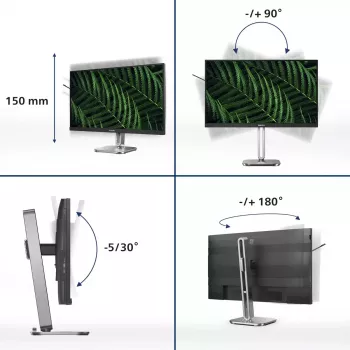 Philips 5000 series 24B2G5200/00 Monitor de computador 60,5 cm (23,8 polegadas) 1920 x 1080 píxeis Full HD LCD antracite