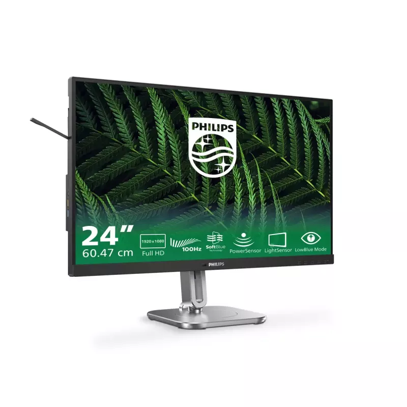 Philips 5000 series 24B2G5200/00 Monitor de computador 60,5 cm (23,8 polegadas) 1920 x 1080 píxeis Full HD LCD antracite