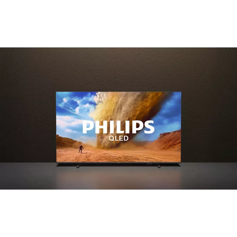 Philips 65PUS7810/12 Smart TV QLED 4K Ultra HD de 65 polegadas (165,1 cm), 3840x2160, Titan OS, 60 Hz, HDR10+, Dolby Atmos, Wi-Fi, Bluetooth, preto