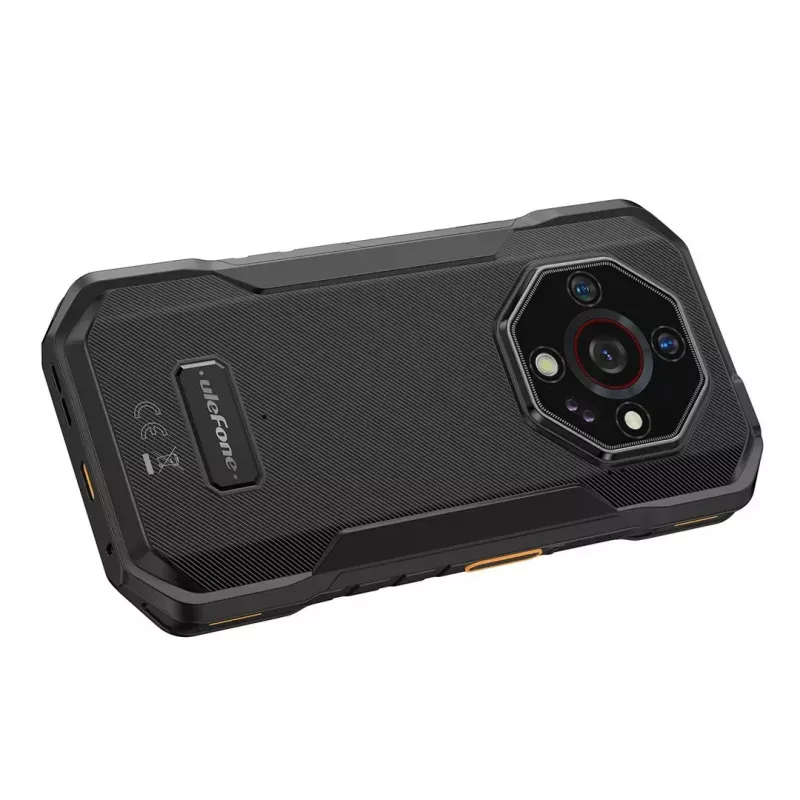 Smartphone robusto UleFone Armor X32 6,0 polegadas 6 GB RAM 128 GB de armazenamento Laranja Brilhante, classe de eficiência energética B