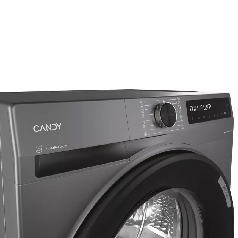 Máquina de lavar roupa Candy BR 47SBL8G-S de carregamento frontal 7 kg 1400 rpm cinzento