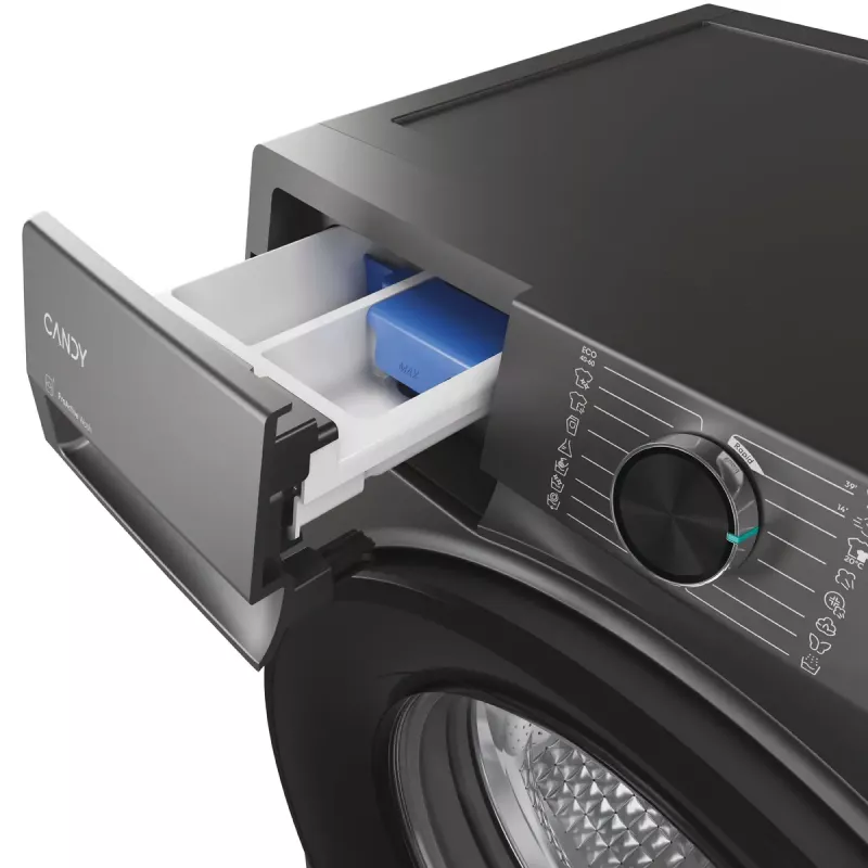Máquina de lavar roupa Candy BR 47SBL8G-S de carregamento frontal 7 kg 1400 rpm cinzento