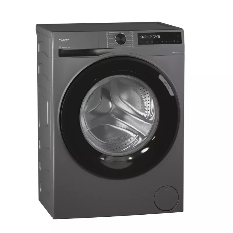 Máquina de lavar roupa Candy BR 47SBL8G-S de carregamento frontal 7 kg 1400 rpm cinzento