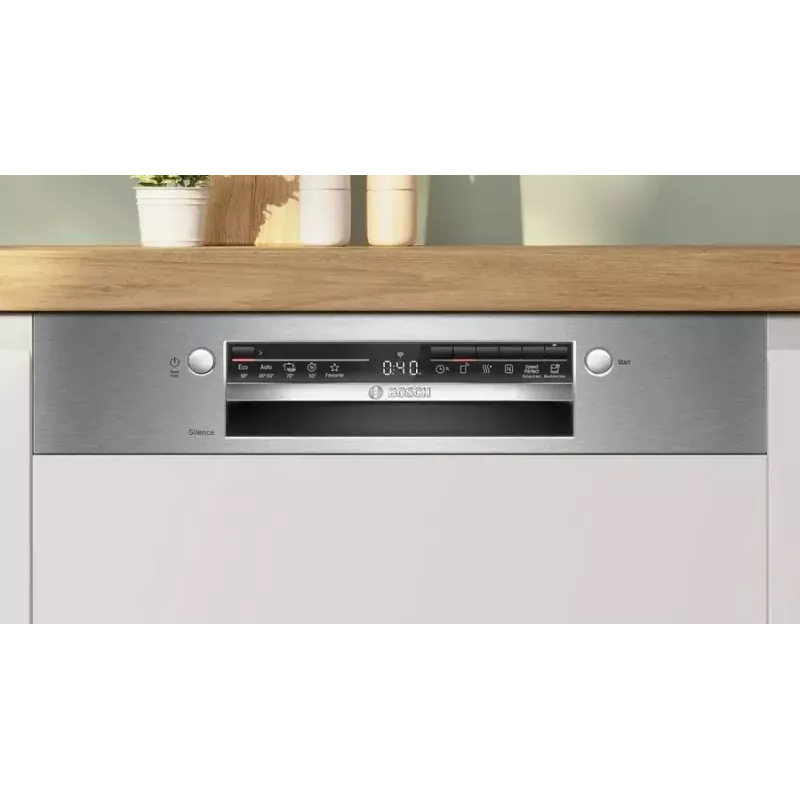 Bosch Serie 2 SMI2ITS09E máquina de lavar loiça semi-integrada, 13 conjuntos, 46 dB, Home Connect, classe energética E