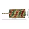 COBI 2732 Historical Collection conjunto de construção Pz.Kpfw. VI B Tiger II Königstiger, 500 peças, 1:48