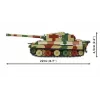 COBI 2732 Historical Collection conjunto de construção Pz.Kpfw. VI B Tiger II Königstiger, 500 peças, 1:48