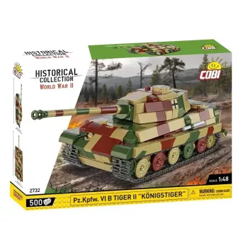 Maquete de plástico Cobi Pz.Kpfw. VI B Tiger II Königstiger à escala 1:35 (COBI-2732)
