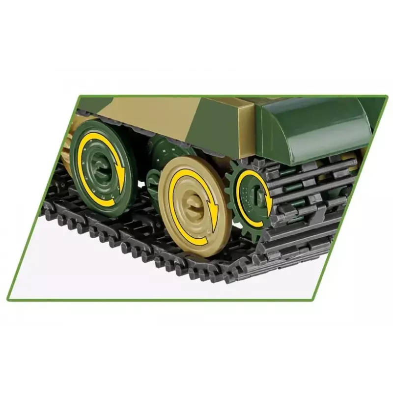 COBI 2733 Historical Collection conjunto de construção Panzerjäger Tiger Ausf. B Jagdtiger, 528 peças, 1:48