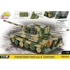 COBI 2733 Historical Collection conjunto de construção Panzerjäger Tiger Ausf. B Jagdtiger, 528 peças, 1:48