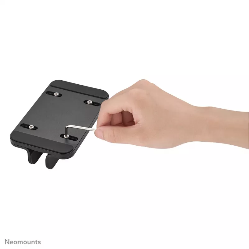 Neomounts NSLS300BLACK suporte vertical para portátil de 11-17 polegadas (27,9-43,2 cm), máx. 5 kg, alumínio, preto