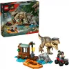 Conjunto de construção LEGO Dinossauros T. rex River Escape 76975 — 199 peças, 2 minifiguras, idade 5+