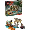 Conjunto de construção LEGO Dinossauros T. rex River Escape 76975 — 199 peças, 2 minifiguras, idade 5+