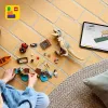 Conjunto de construção LEGO Dinossauros T. rex River Escape 76975 — 199 peças, 2 minifiguras, idade 5+