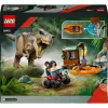 Conjunto de construção LEGO Dinossauros T. rex River Escape 76975 — 199 peças, 2 minifiguras, idade 5+