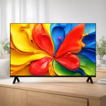 Televisor TCL 32S4K 32 polegadas Smart TV Google TV HD QLED Preto, classe de eficiência energética F