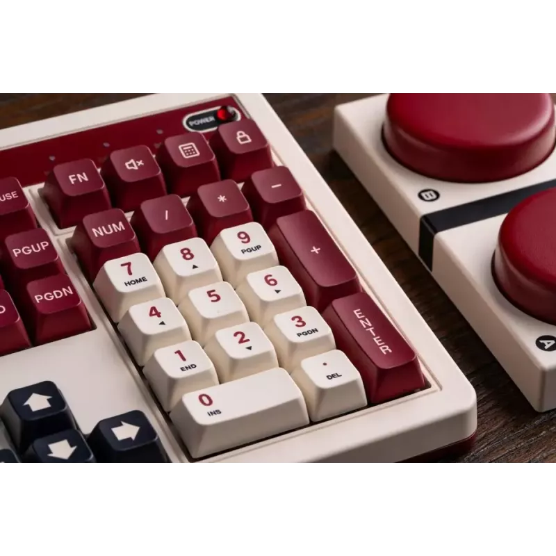 Teclado mecânico 8Bitdo RET00493 retroiluminação RGB compacto