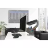 Braço para monitor duplo Kensington SmartFit K58272WW fixação por grampo/ilharós 18 kg