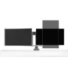 Braço para monitor duplo Kensington SmartFit K58272WW fixação por grampo/ilharós 18 kg