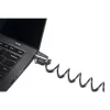 Cadeado de segurança universal portátil com chave Kensington ClickSafe 2.0 para portátil