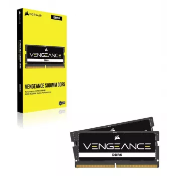 Memória CORSAIR 32GB Vengeance DDR5 SoDIMM (2x16GB) DDR5 5600MT/s (PC5-44800) CL48 1,1V