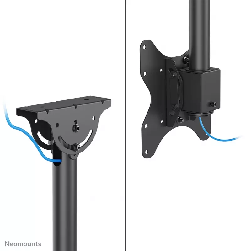 Suporte de teto Neomounts CL35-340BL12 peso máximo 50 kg para ecrãs de 23–42