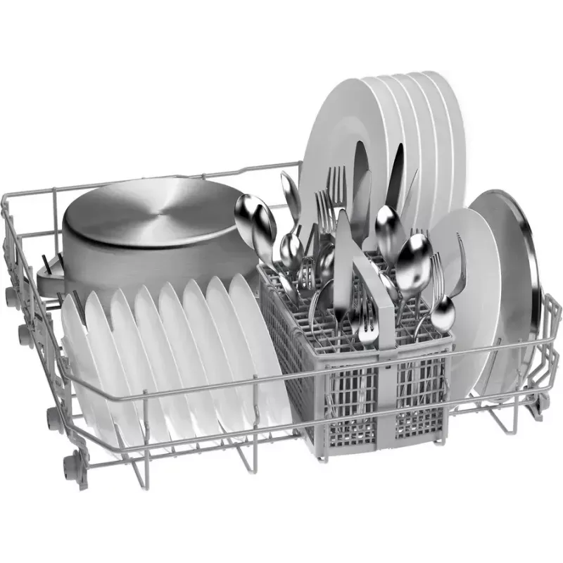 Máquina de lavar louça independente Bosch Série 2 SMS2ITW09E — 13 conjuntos de louça, 46 dB, 60 cm, secagem por permutador de calor