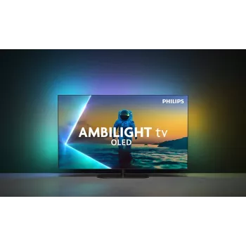 TV Philips 55OLED820/12 139,7 cm (55 polegadas) 4K Ultra HD Smart-TV WLAN Preto