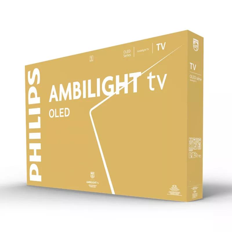 TV Philips 65OLED770 165,1 cm (65 polegadas) 4K Ultra HD Smart-TV Wi-Fi Preto