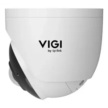 Câmara de vigilância IP TP-Link InSight S485PI Exterior com fios Turret 4K 3840×2160, objetiva horizontal 180°, montagem na parede, branco