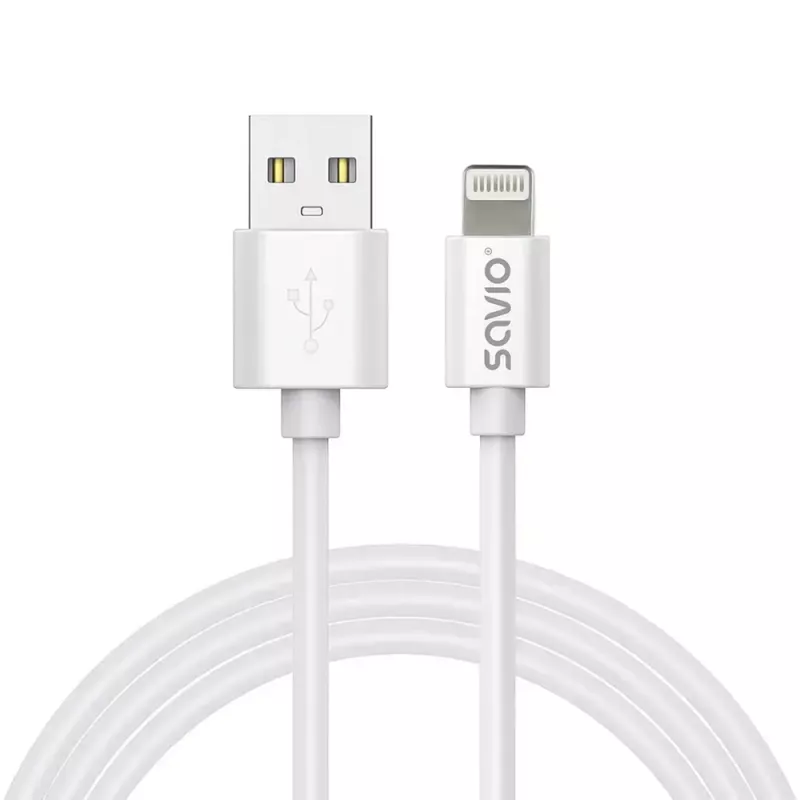 Cabo USB Savio CL-192 1m USB A USB 2.0 Branco