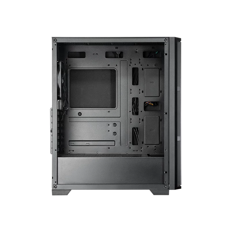 Caixa de computador Chieftec AS-02B-OP Midi Tower Preto