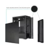 Caixa de computador Chieftec AS-02B-OP Midi Tower Preto