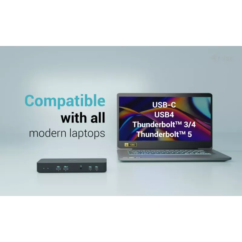 Docking station I-tec USB-C Intelligent Triple Display + Power Delivery 100W