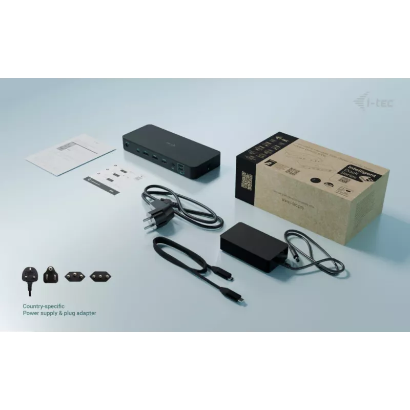 Docking station I-tec USB-C Intelligent Triple Display + Power Delivery 100W