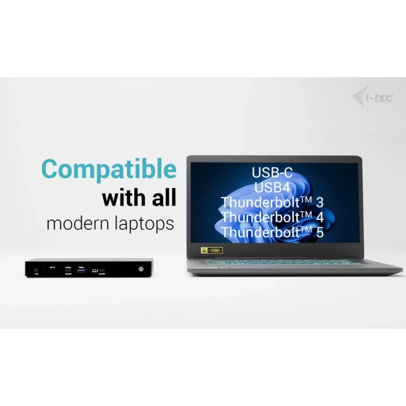 Docking station i-tec Thunderbolt4 Triple Display + Power Delivery 96W