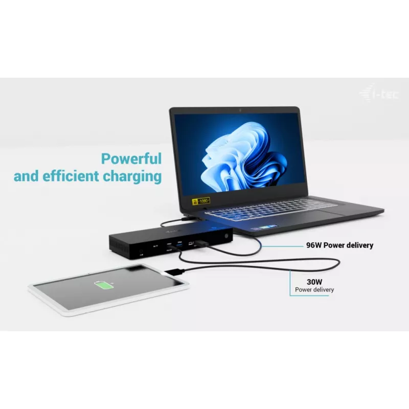 Docking station i-tec Thunderbolt4 Triple Display + Power Delivery 96W