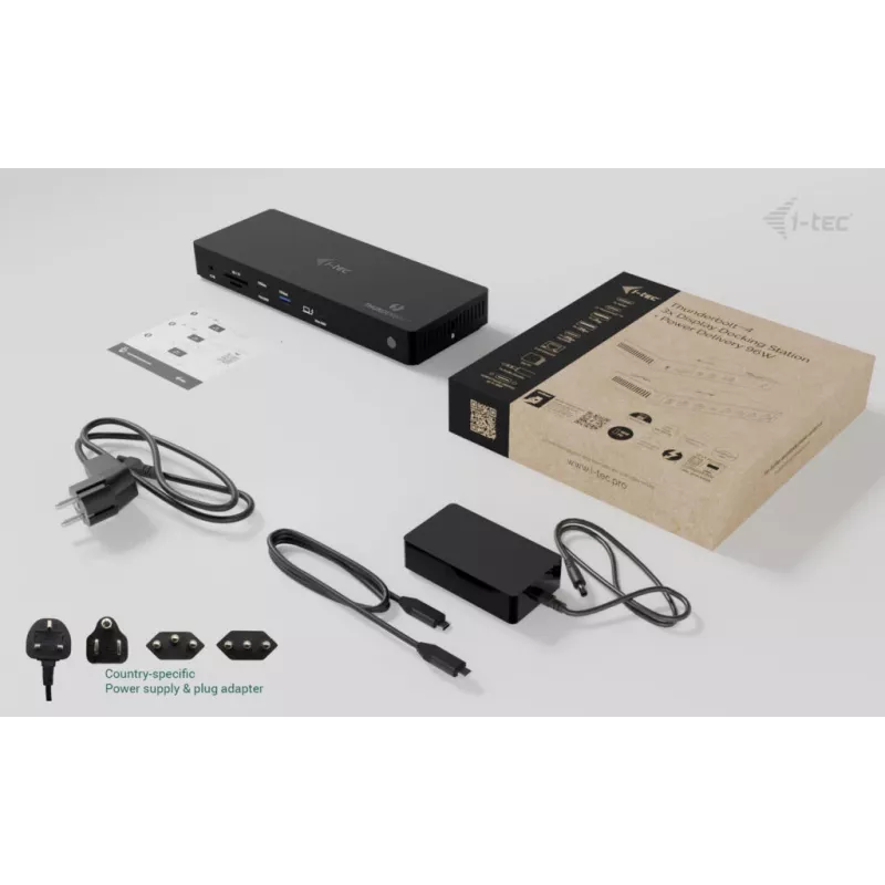 Docking station i-tec Thunderbolt4 Triple Display + Power Delivery 96W