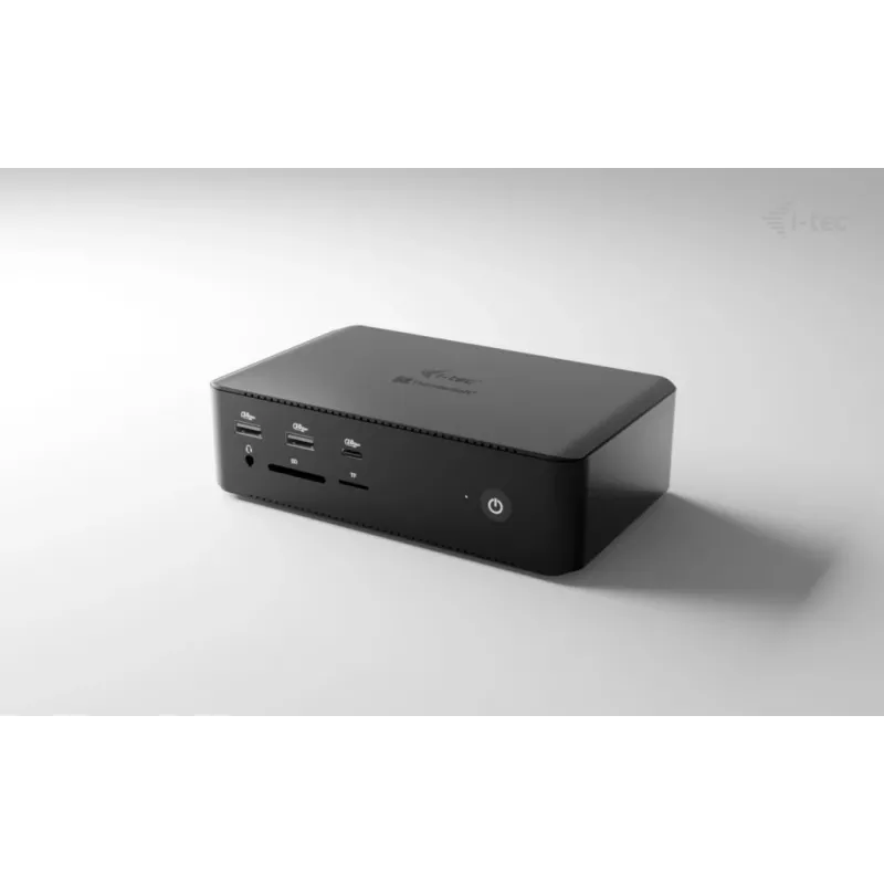 Docking station i-tec Thunderbolt5 Quattro Display, 5x USB, 2,5 GLAN + Power Delivery 140W